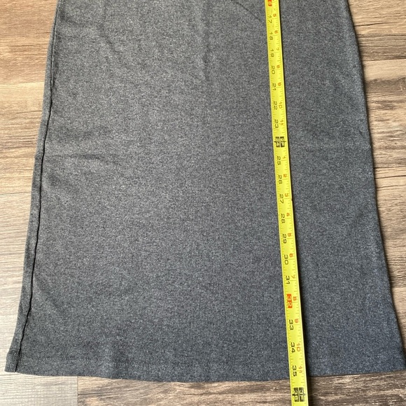 NWT Indigenous Women’s Gray Sleeveless Midi Dress 100% Organic Cotton - Picture 5 of 8